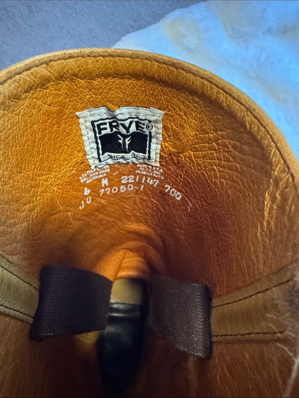 Vintage Frye banana Leather Pull-On Campus Boots - Picture 6 of 7